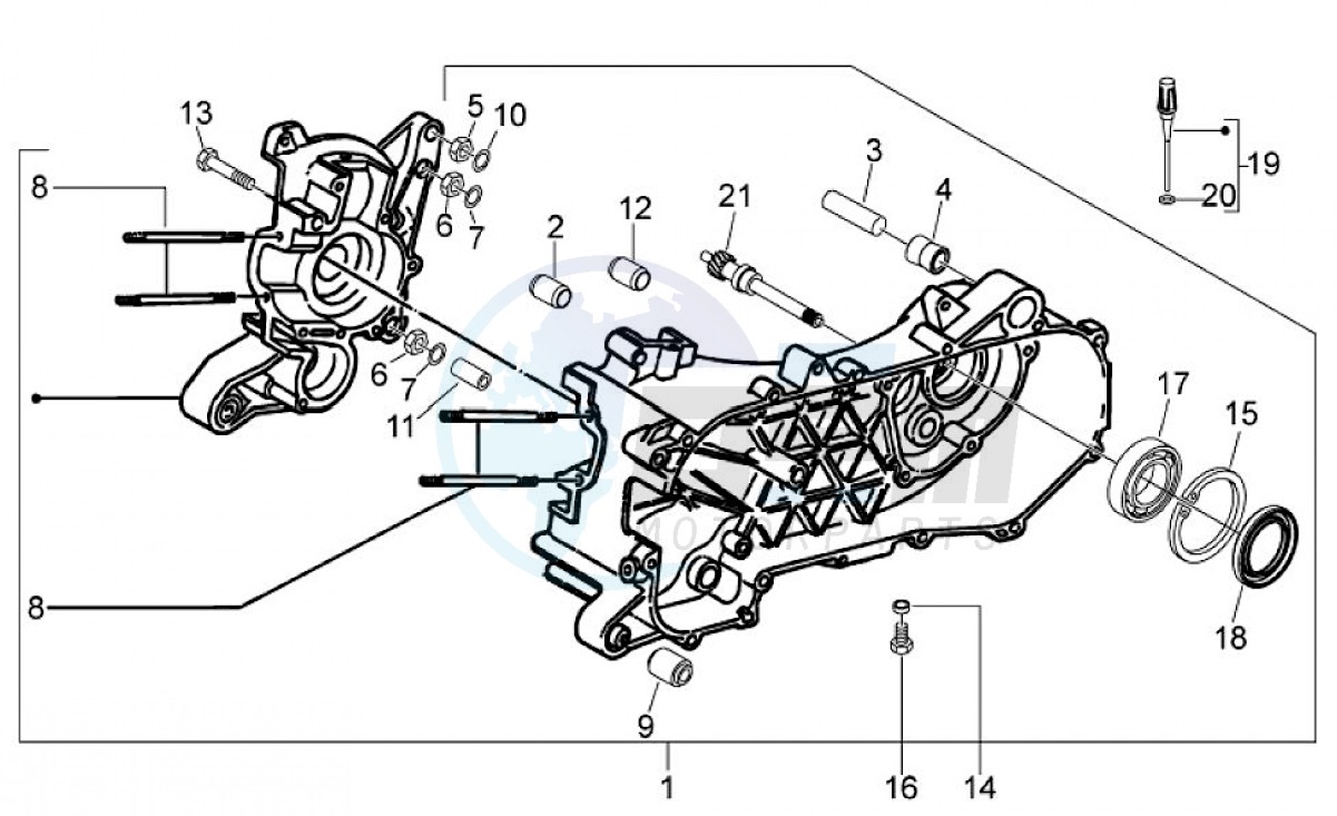 Crankcase (Positions) image