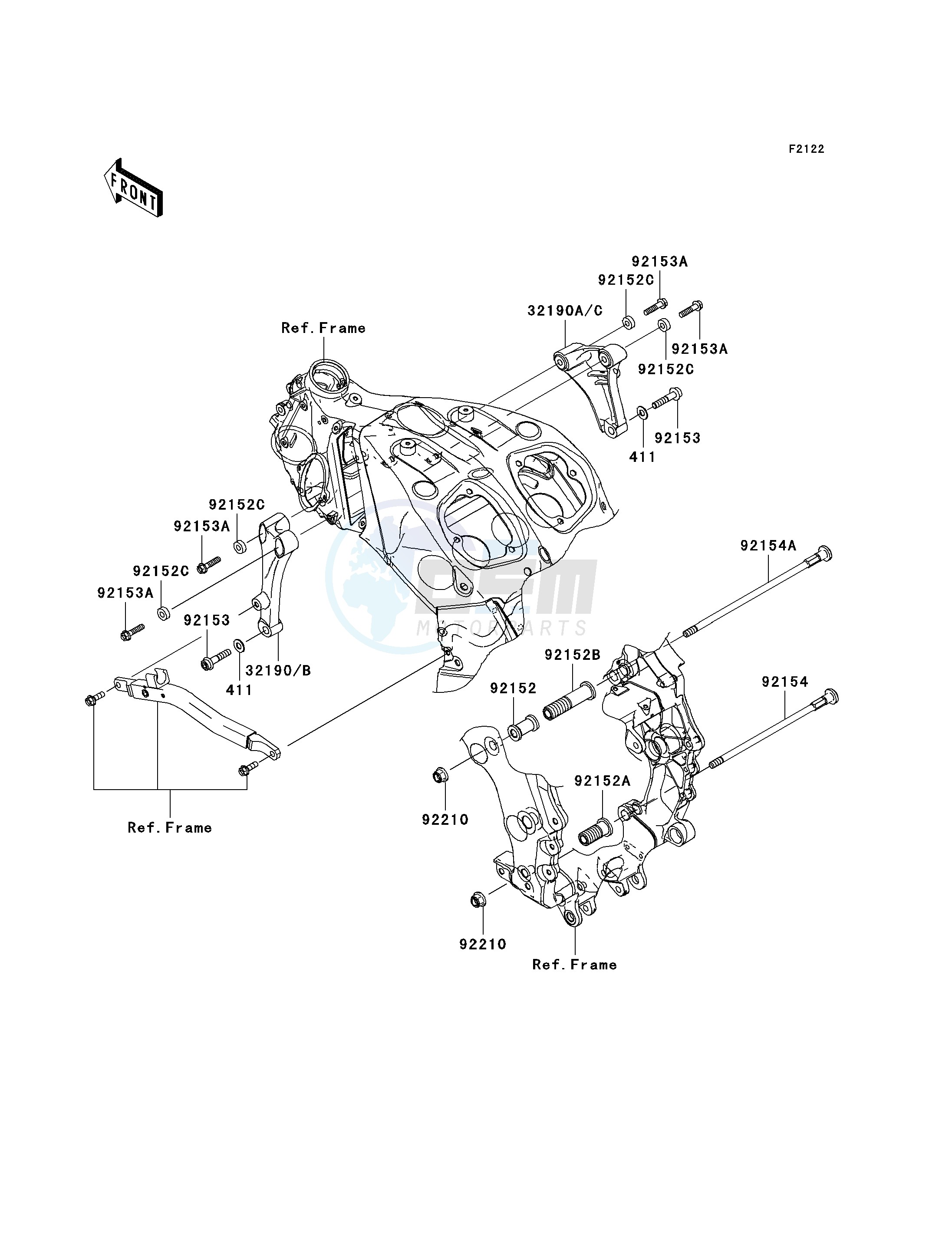 ENGINE MOUNT image