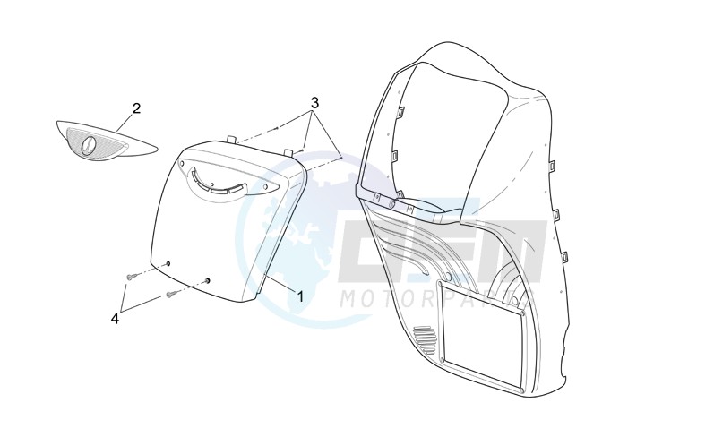 Front body - Front cover blueprint