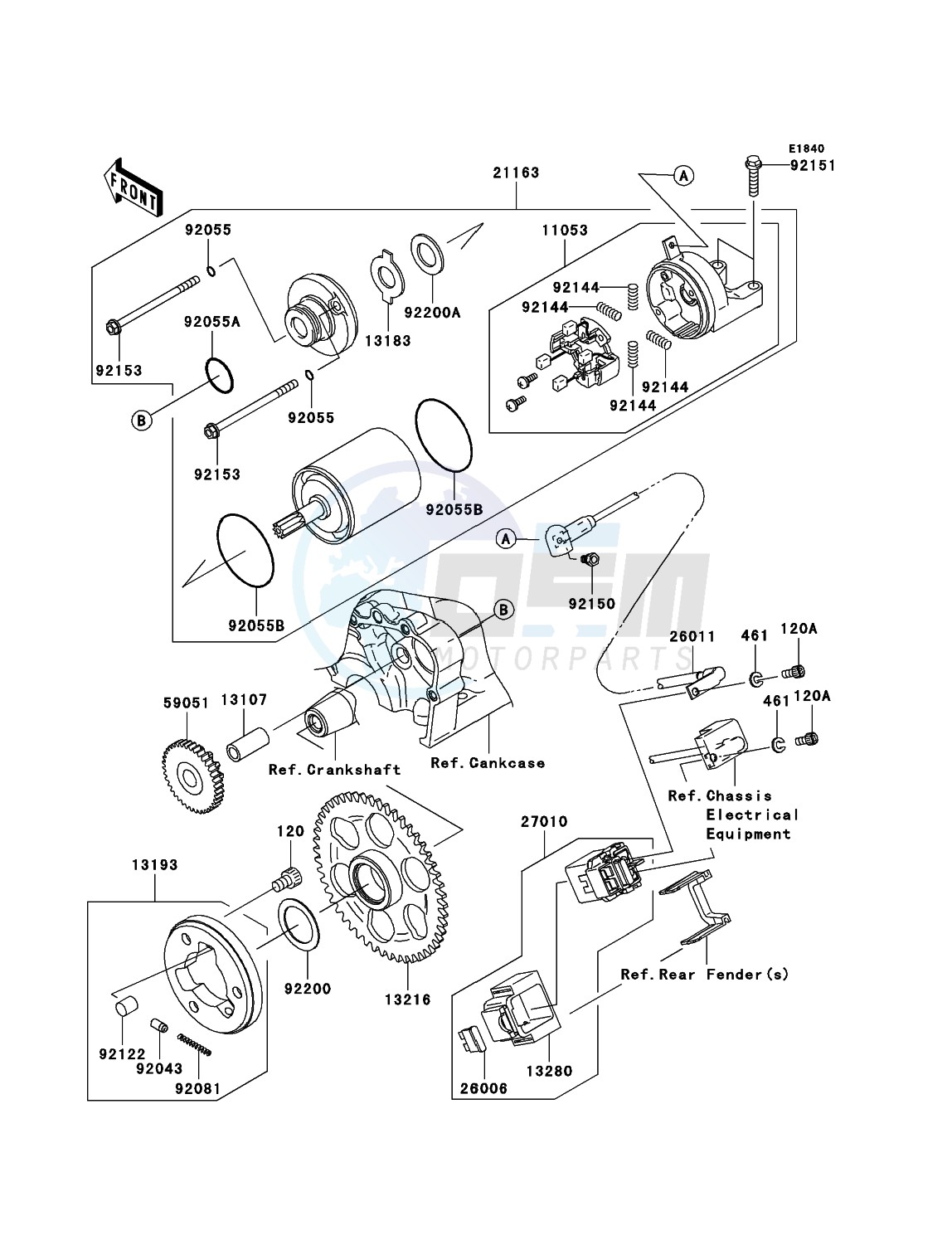 Starter Motor blueprint