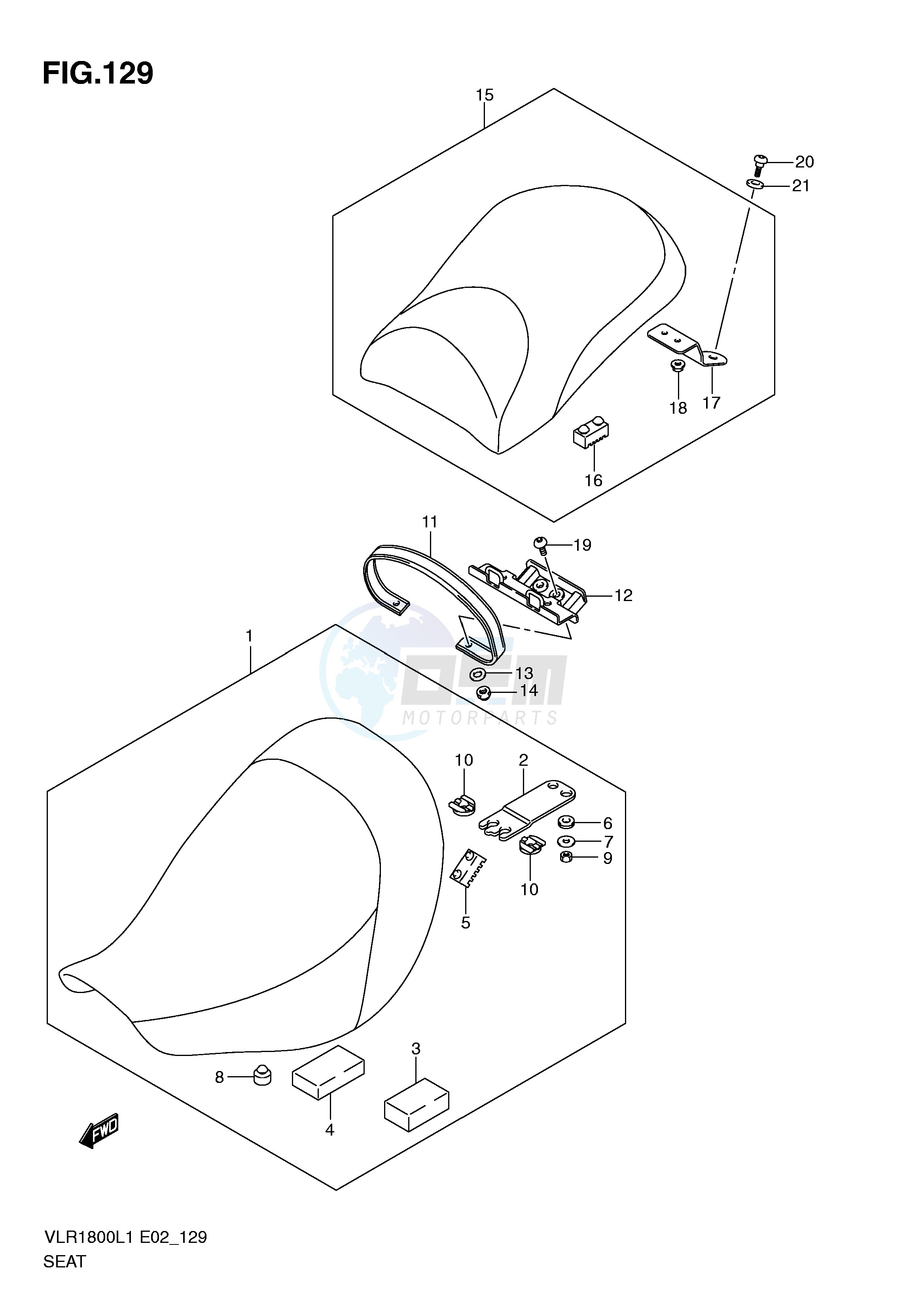 SEAT (VLR1800TL1 E19) blueprint