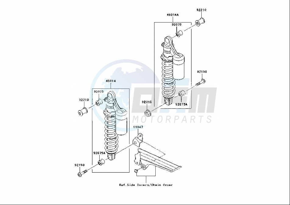 REAR CUSHION LEVER image