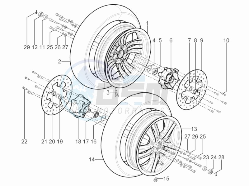 Front wheel image