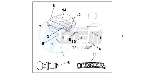 TOP BOX 35 L NH-A48M image