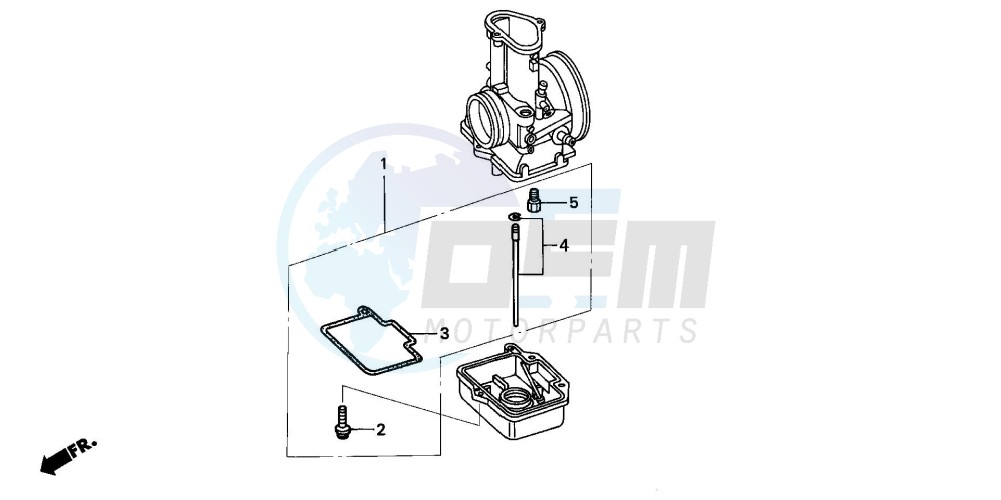 CARBURETOR O.P. KIT (CR125R2,3) image