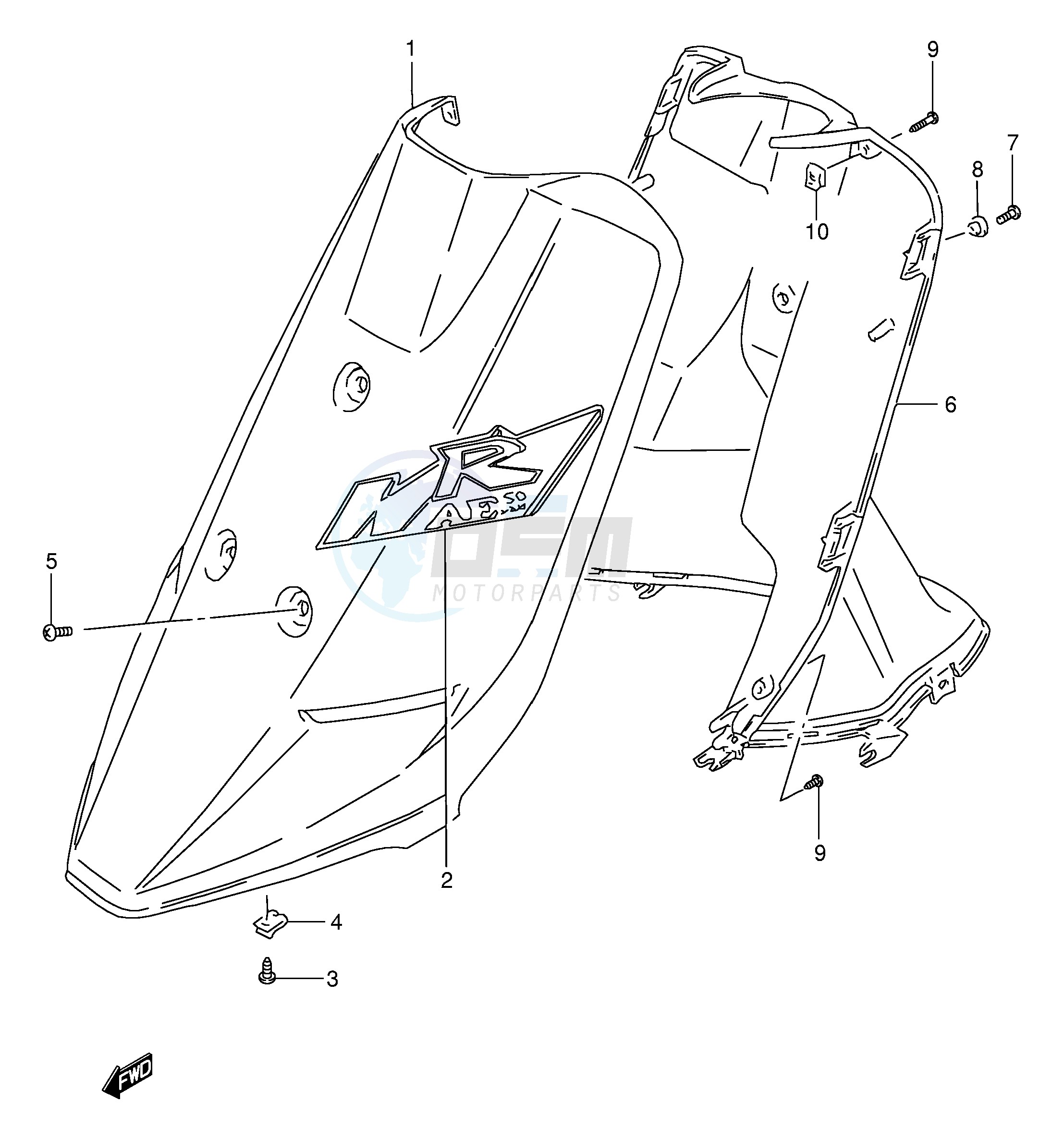 LEG SHIELD (AE50RT RV) blueprint