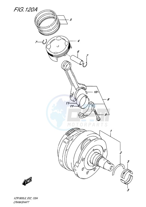 CRANKSHAFT blueprint