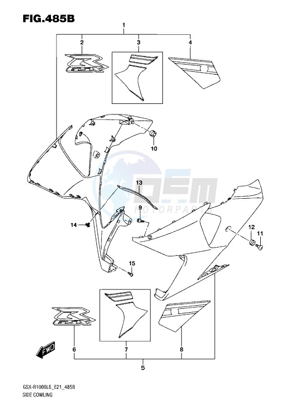 SIDE COWLING (AJP,JSP) L6 blueprint