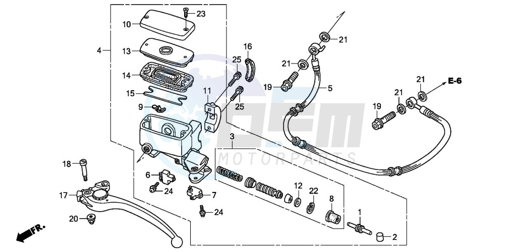 CLUTCH MASTER CYLINDER image