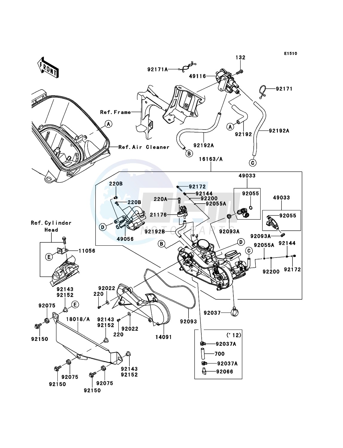 Throttle blueprint