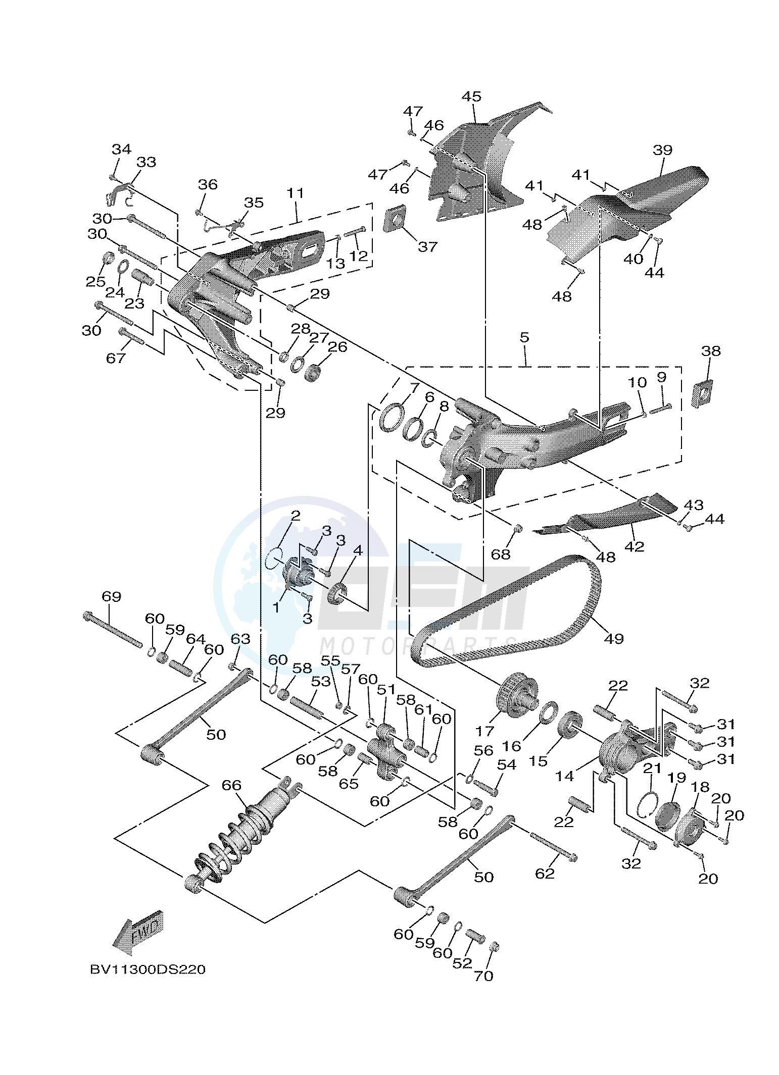 REAR ARM & SUSPENSION image