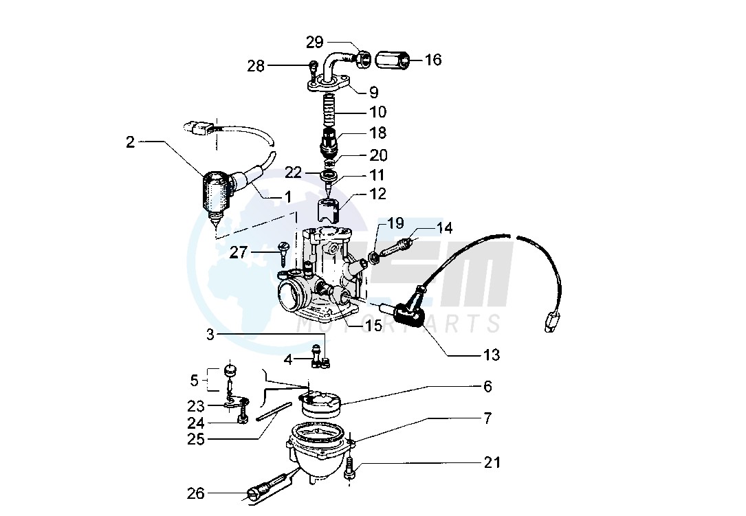 Carburetor MIKUNI blueprint