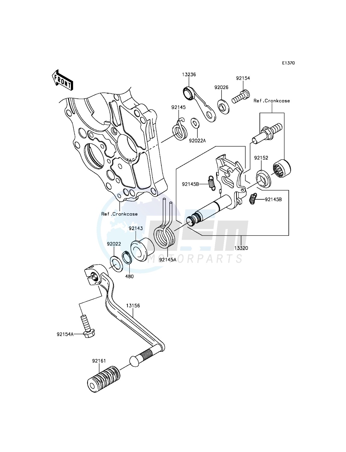 Gear Change Mechanism blueprint