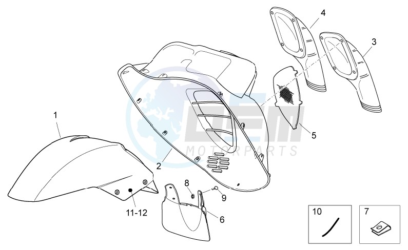 Front body III blueprint