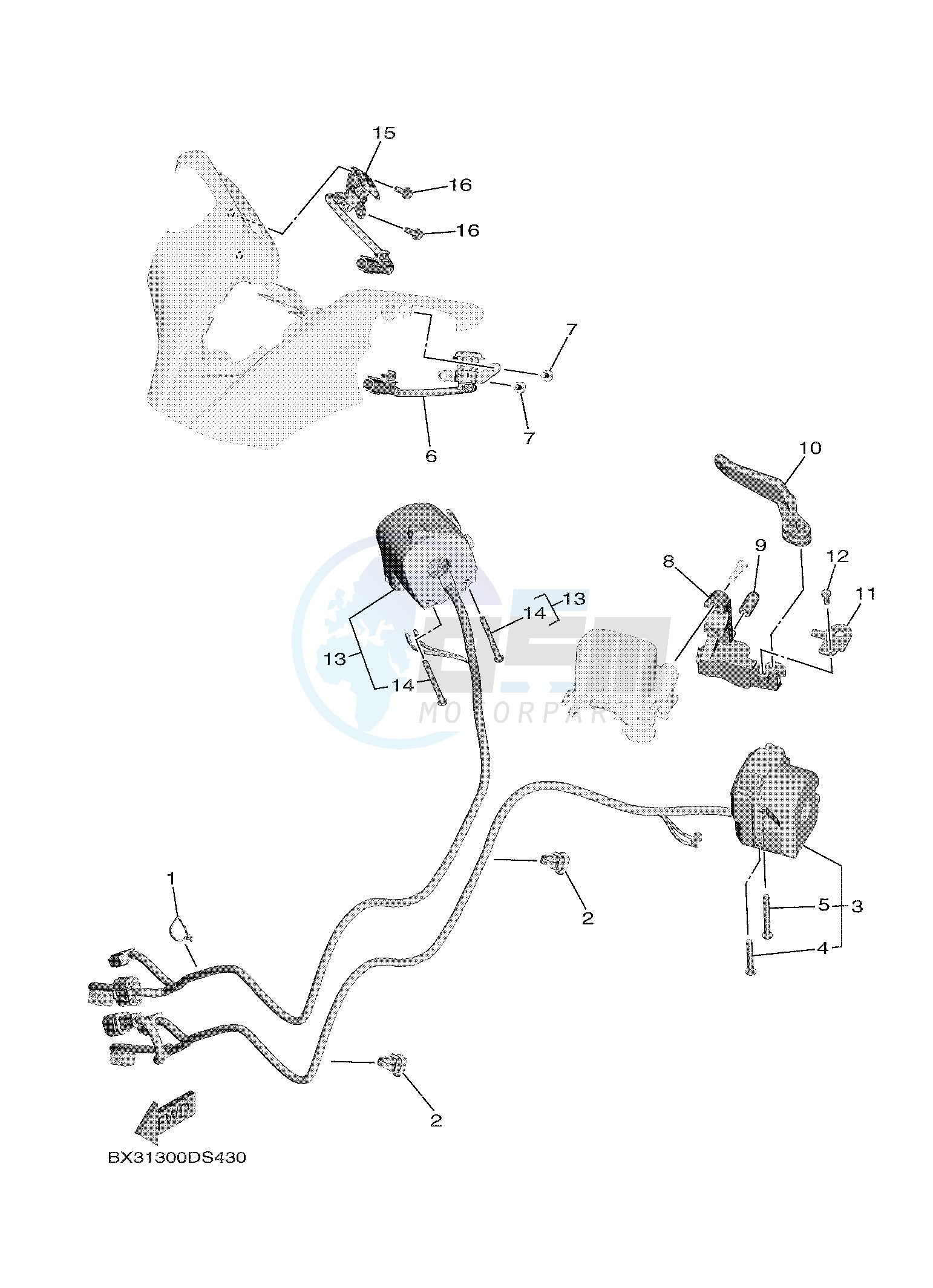 HANDLE SWITCH & LEVER image