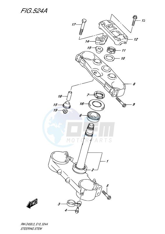 STEERING STEM image