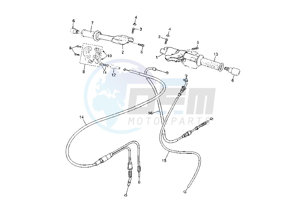 STEERING HANDLE – CABLE image