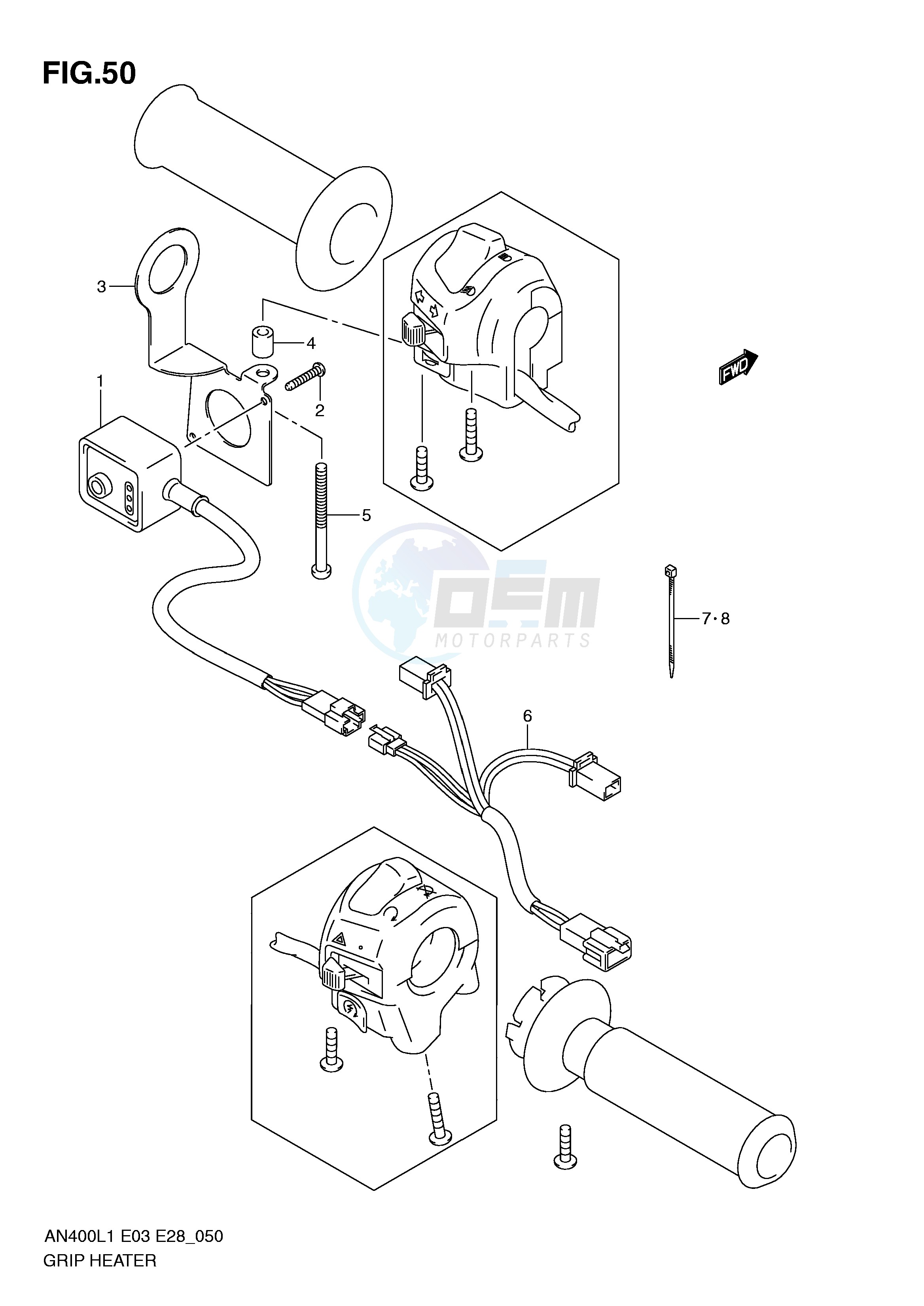 GRIP HEATER (AN400ZAL1 E33) image