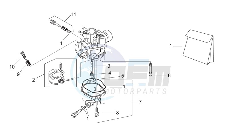 Carburettor II - SE-TS blueprint