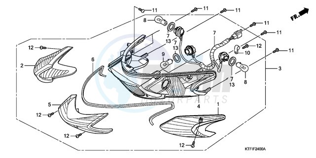 REAR COMBINATION LIGHT image