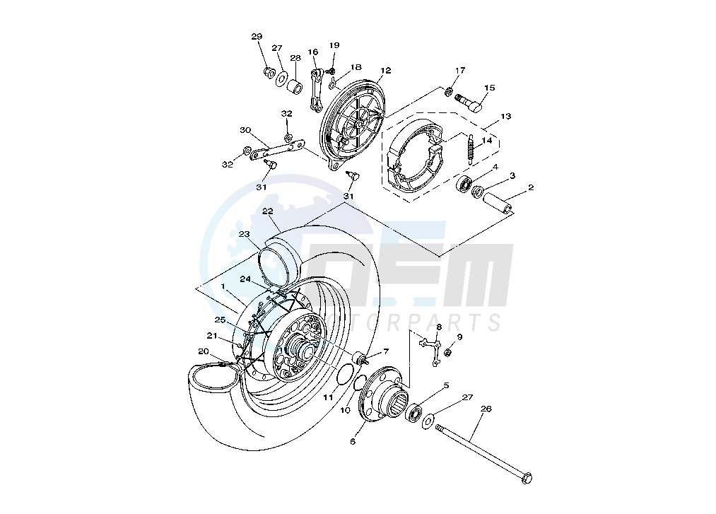 REAR WHEEL image