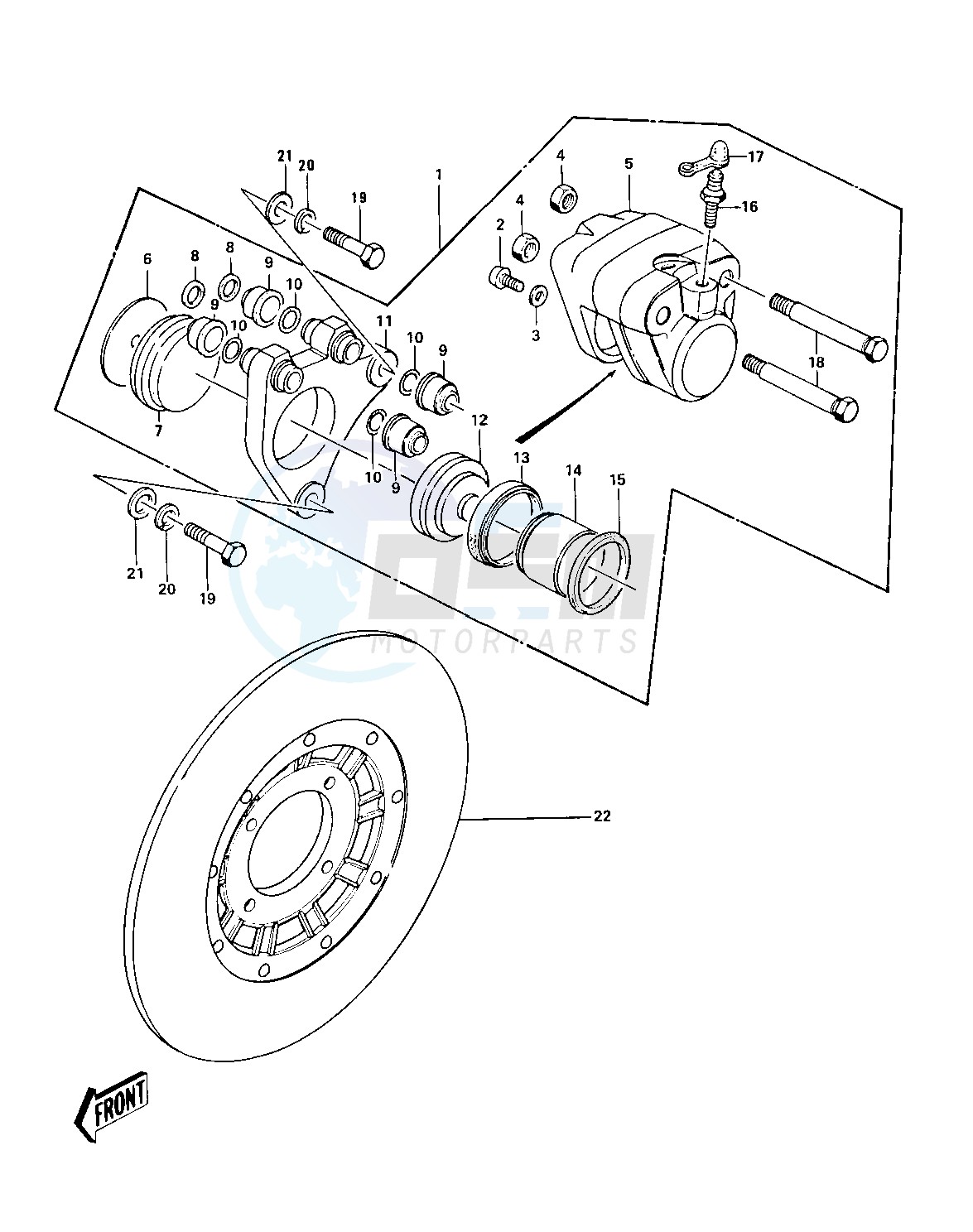 FRONT BRAKE image