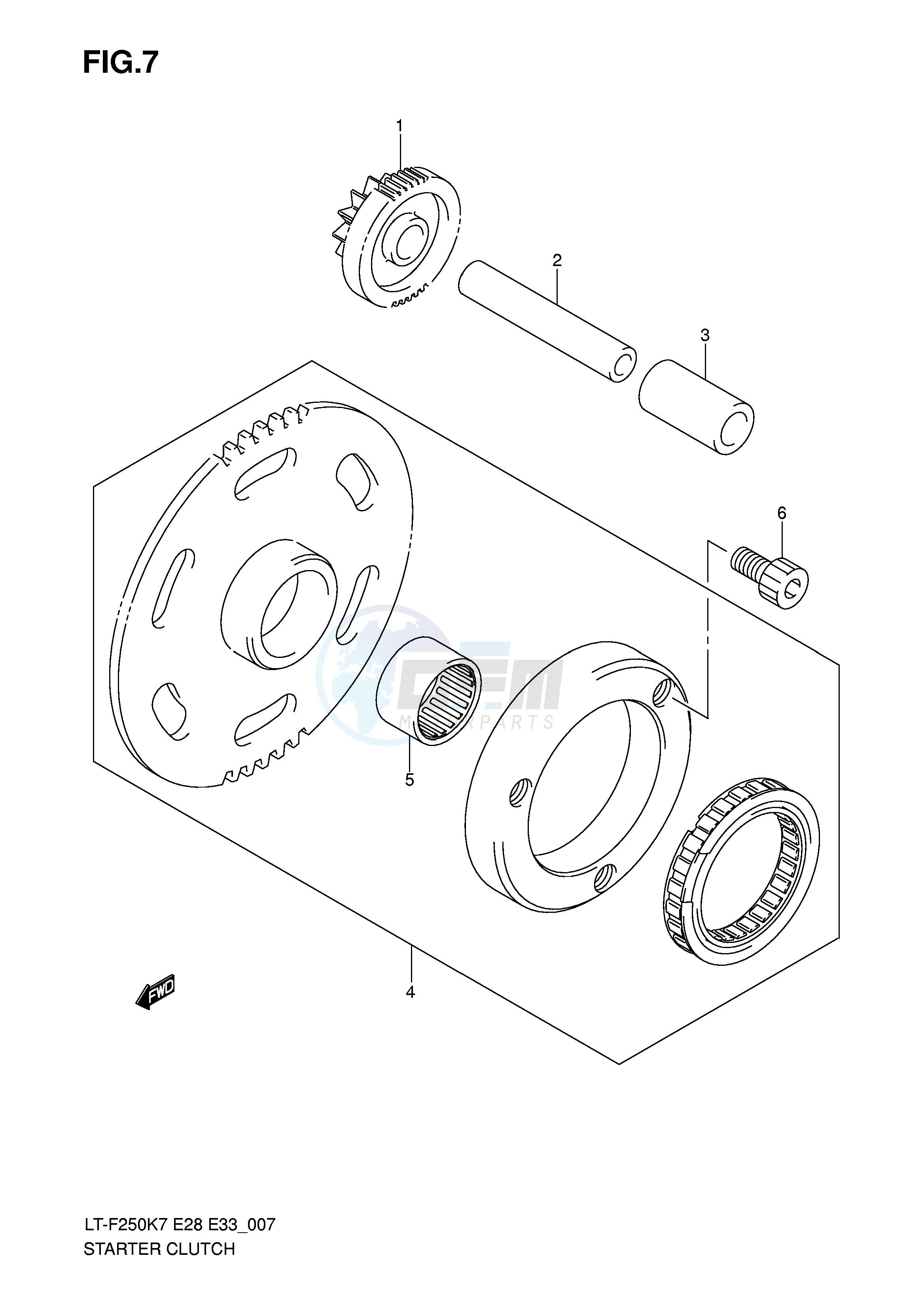 STARTER CLUTCH image