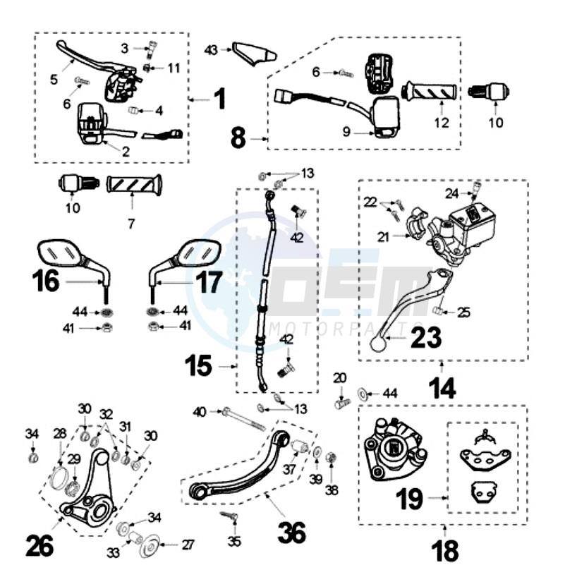 BRAKING SYSTEM HENG TONG DOMINO image