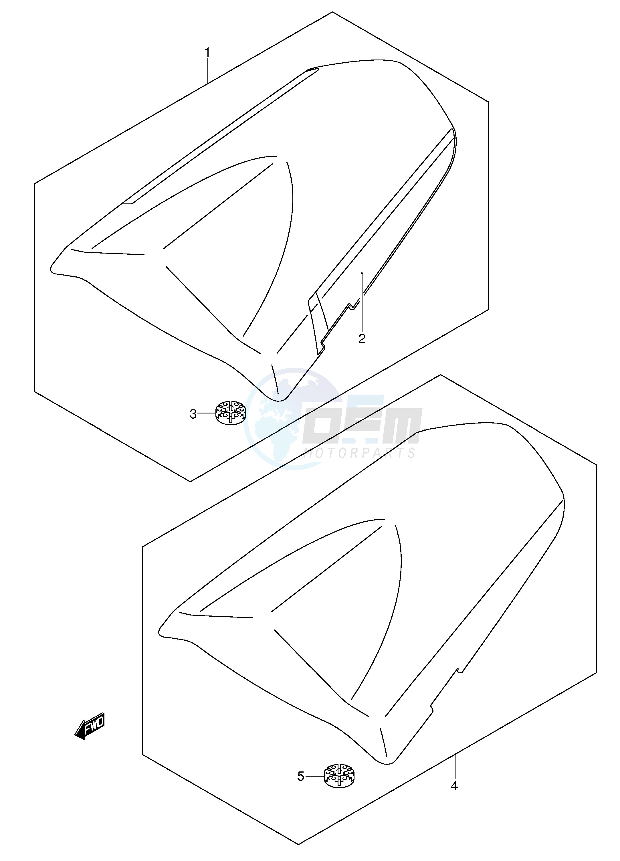 SEAT TAIL BOX (MODEL K4) image