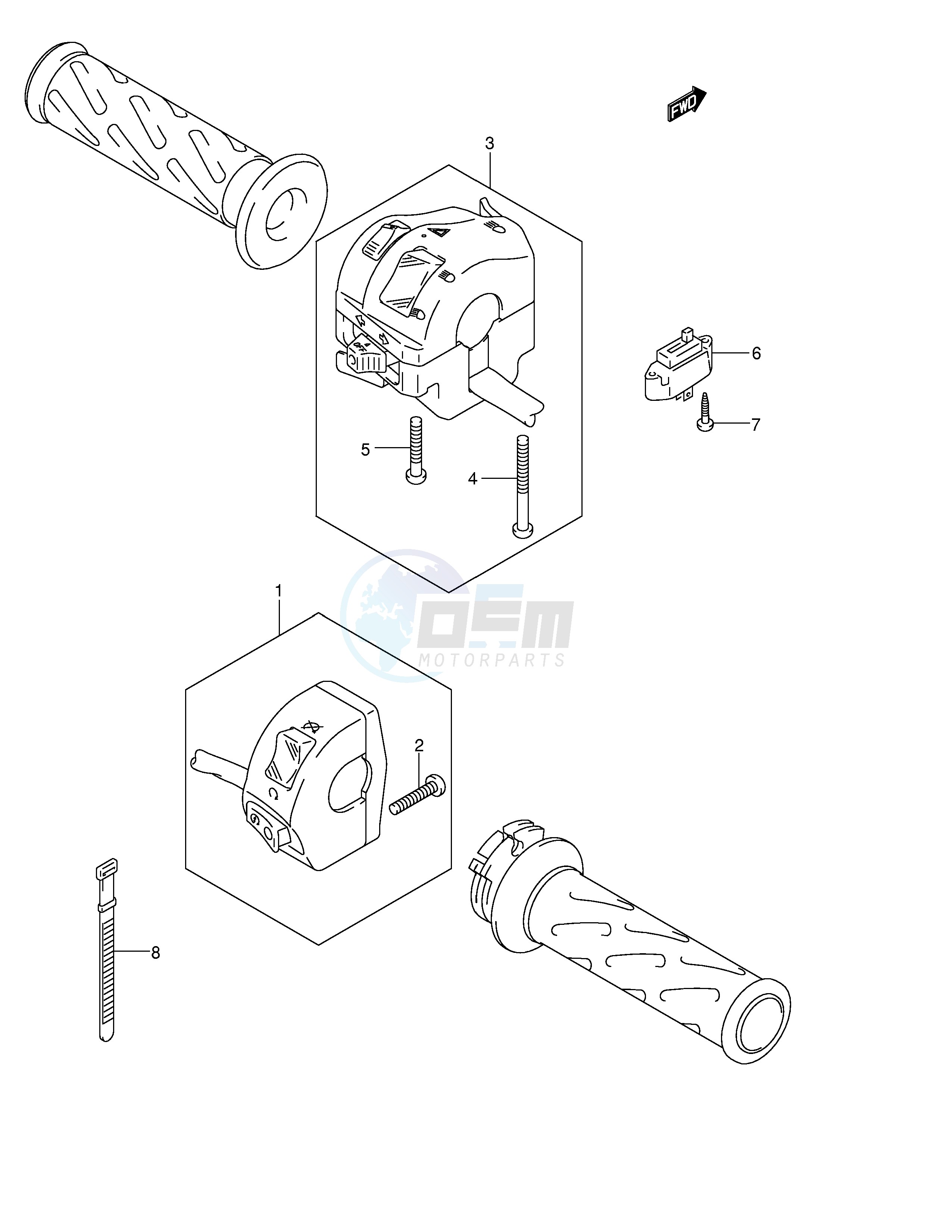 HANDLE SWITCH (MODEL K4) image