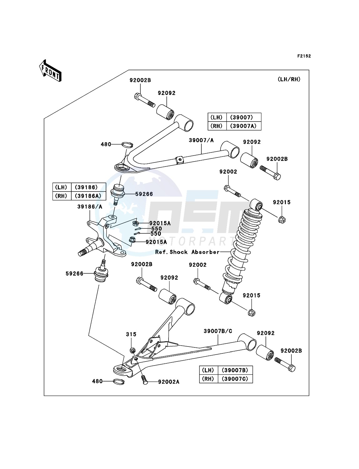 Front Suspension blueprint