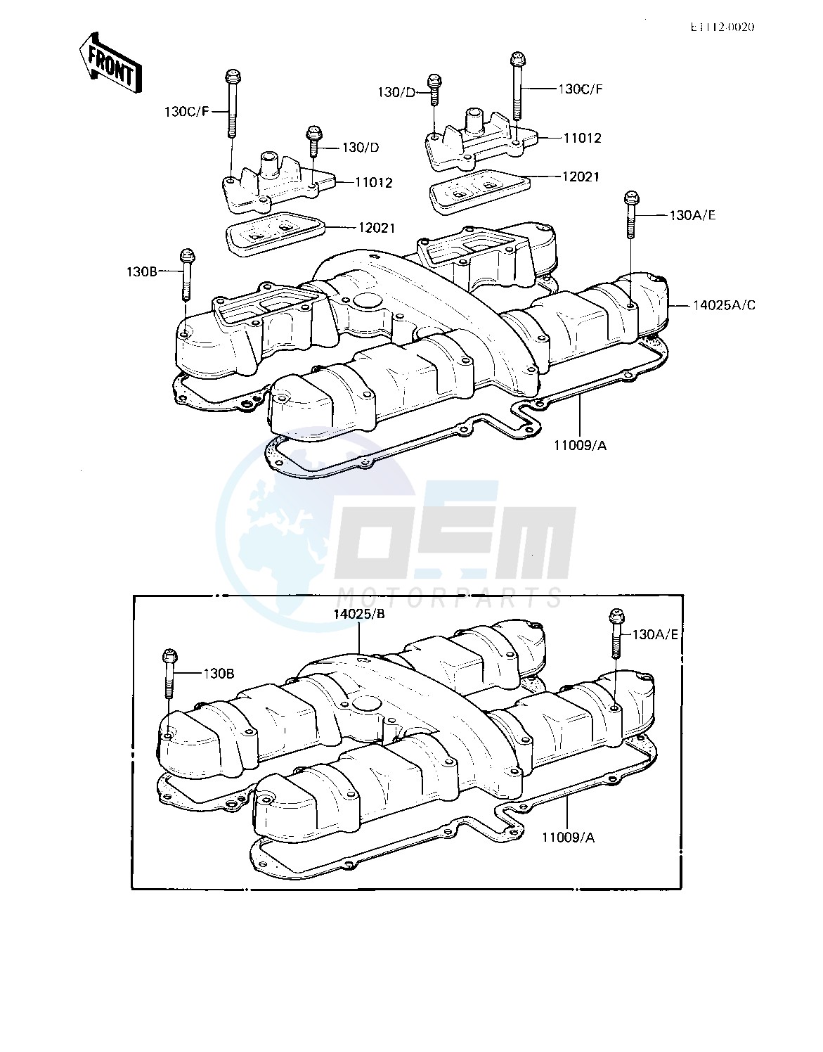 CYLINDER HEAD COVER -- 82-83 A3_A4- - image