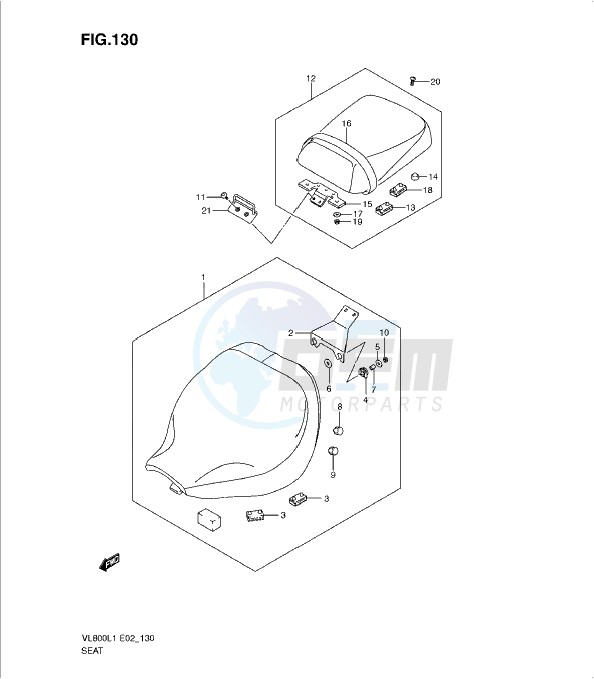 SEAT (VL800L1 E19) blueprint