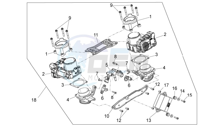 Throttle body blueprint