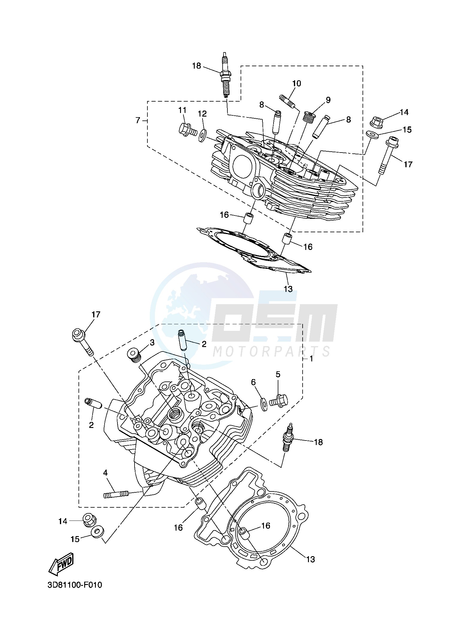 CYLINDER HEAD image