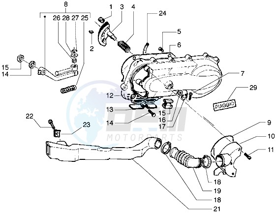 Kickstarter - Crankcase cooling blueprint