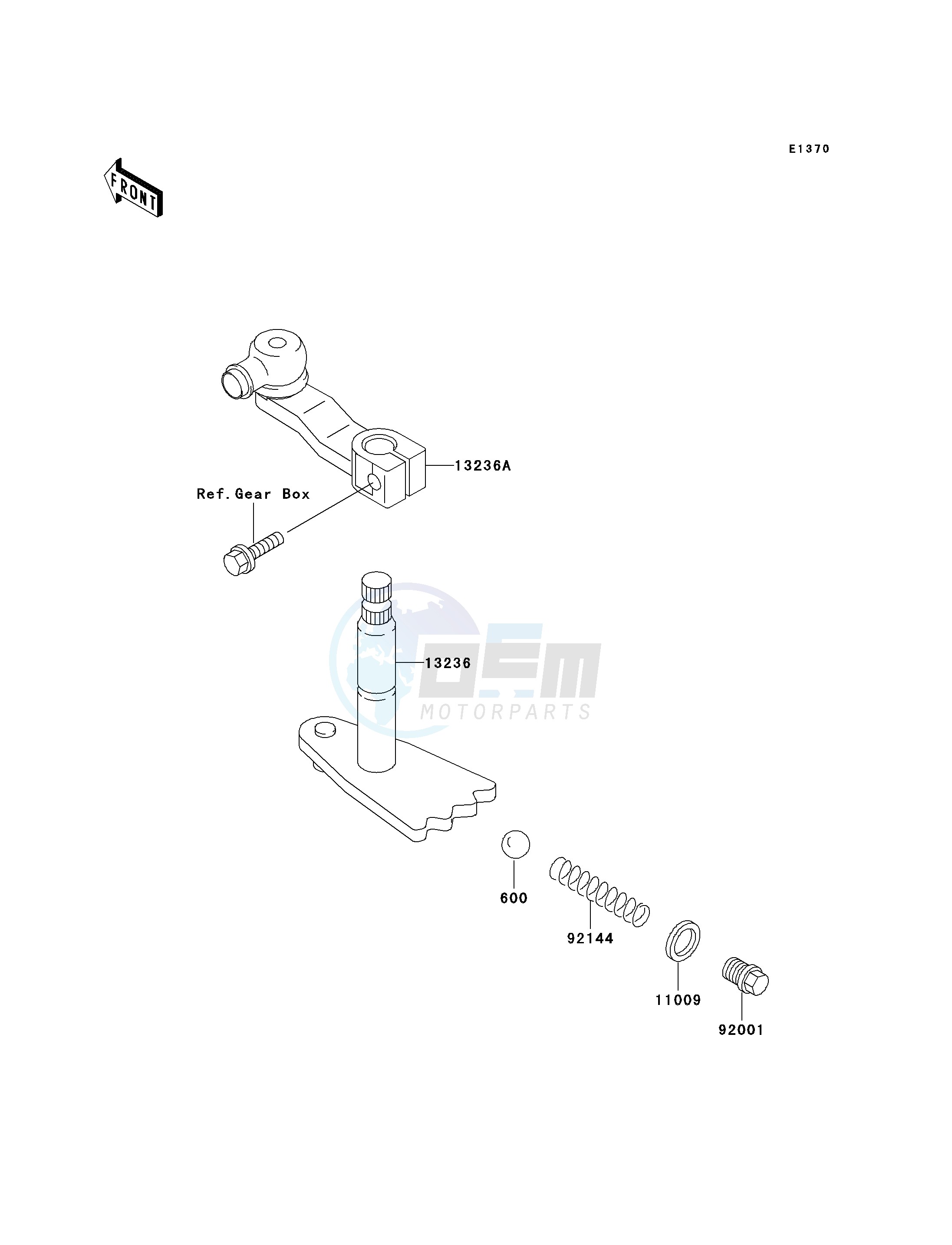 GEAR CHANGE MECHANISM image