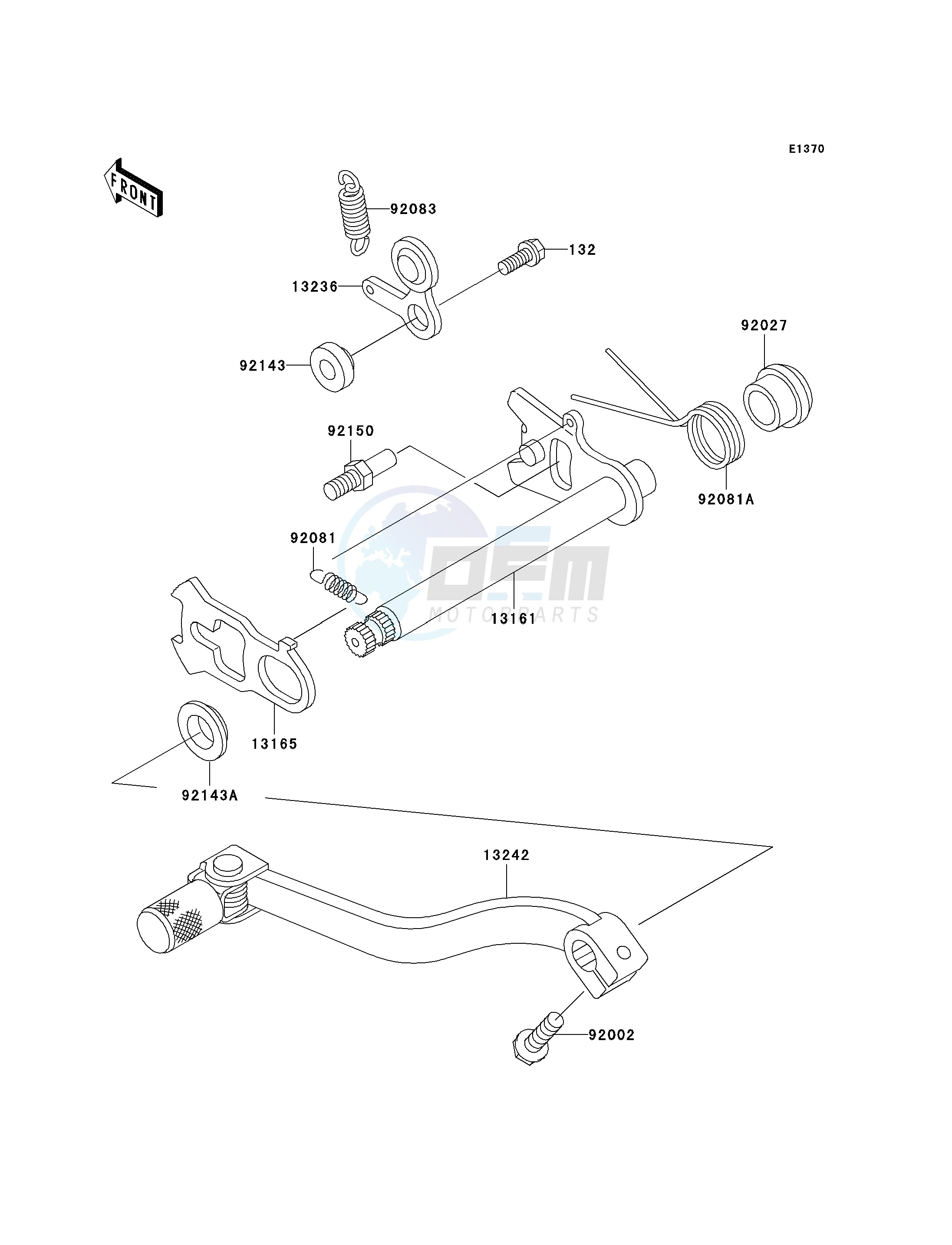 GEAR CHANGE MECHANISM blueprint