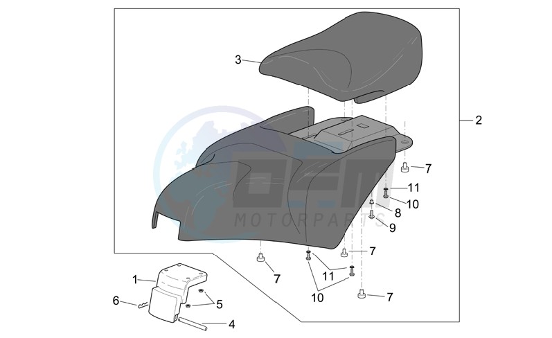 Saddle unit image