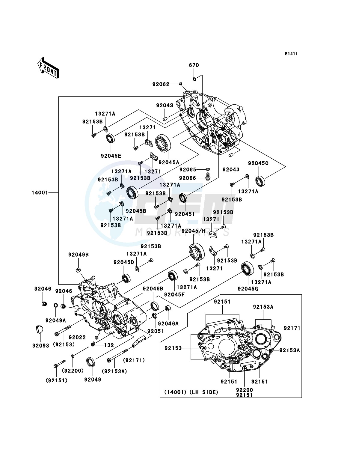 Crankcase blueprint