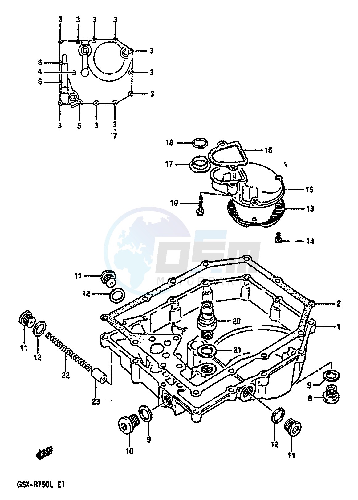 OIL PAN (MODEL L) image