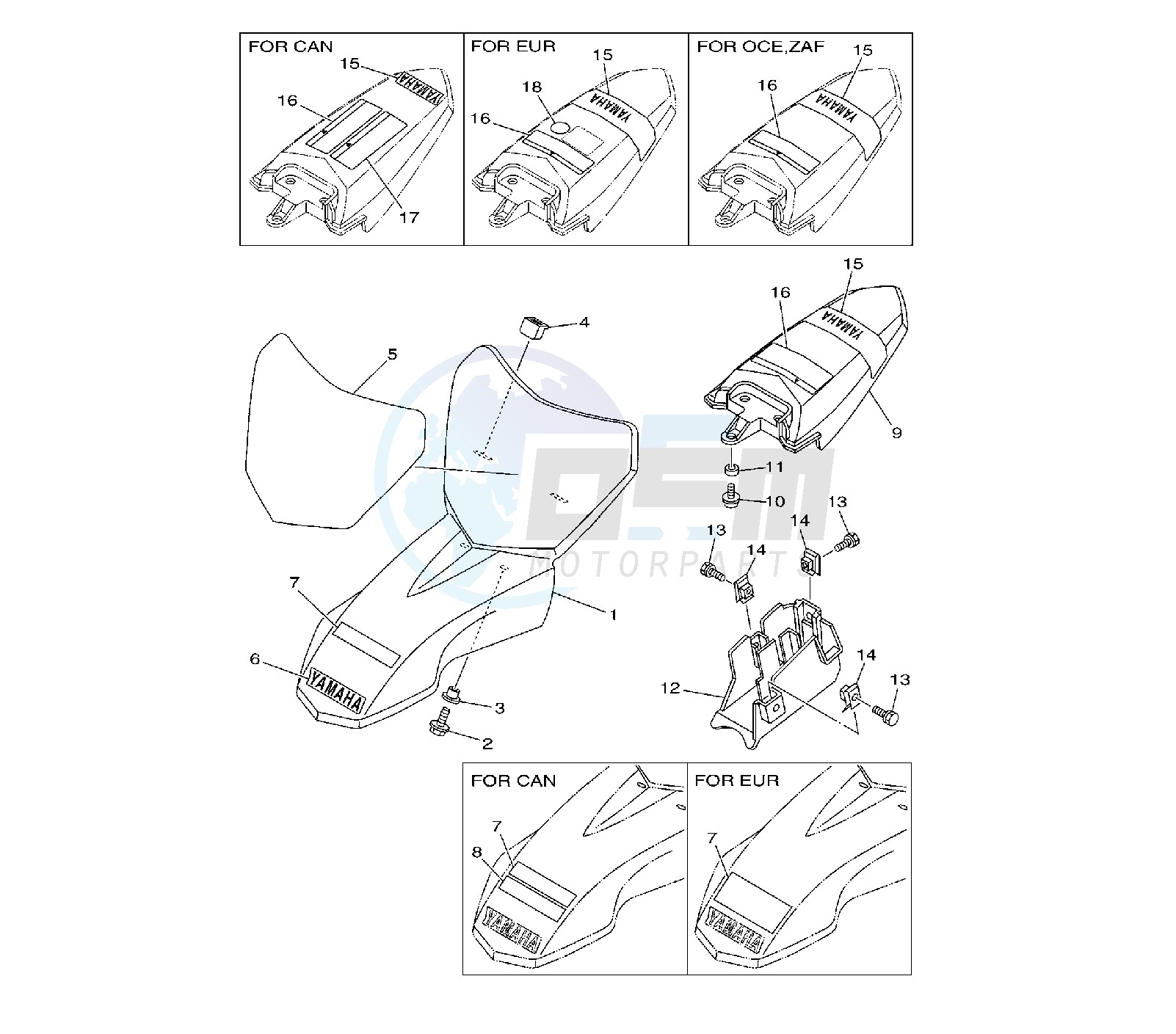 FENDER 1P67-68-69-6A blueprint