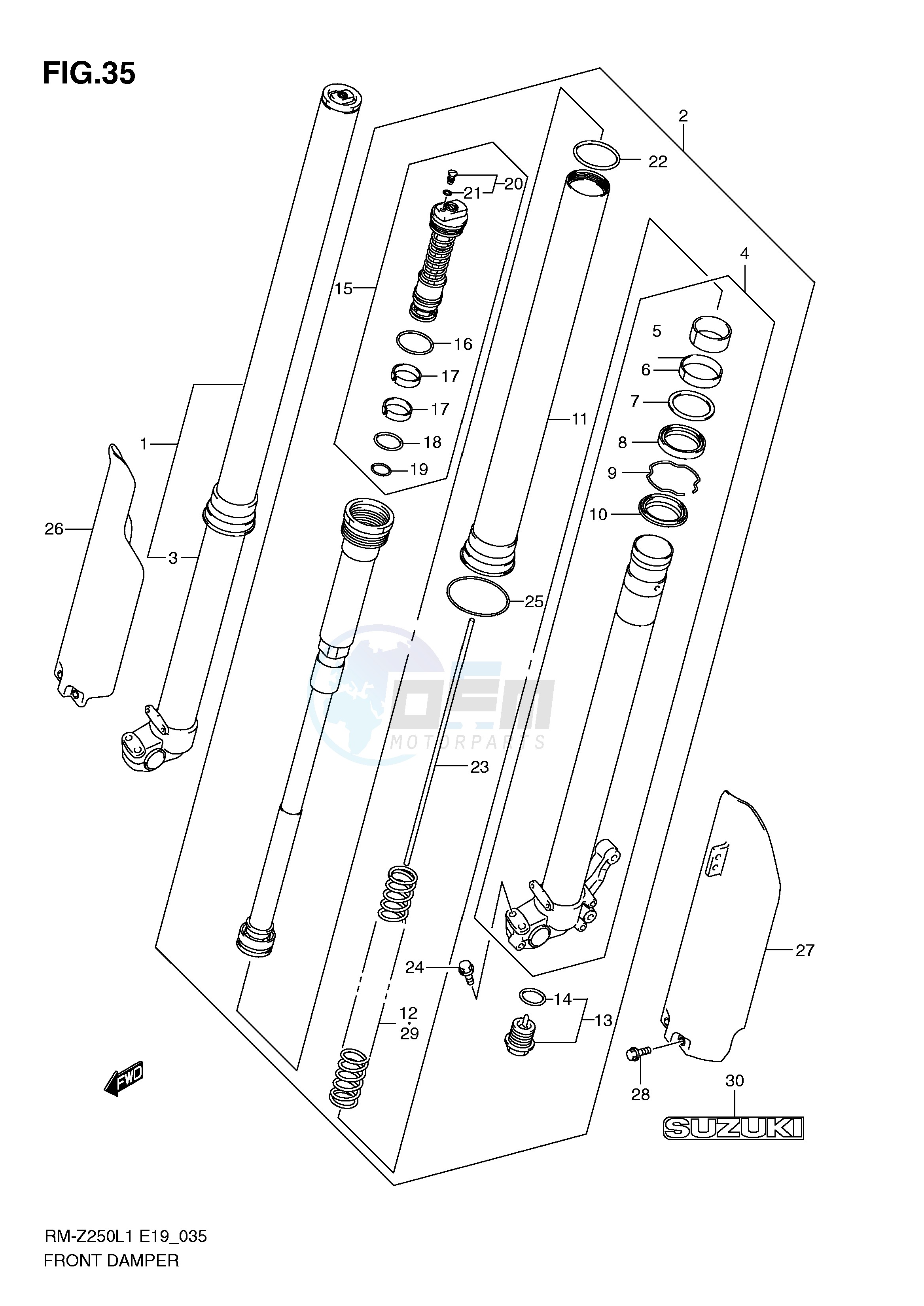 FRONT DAMPER image