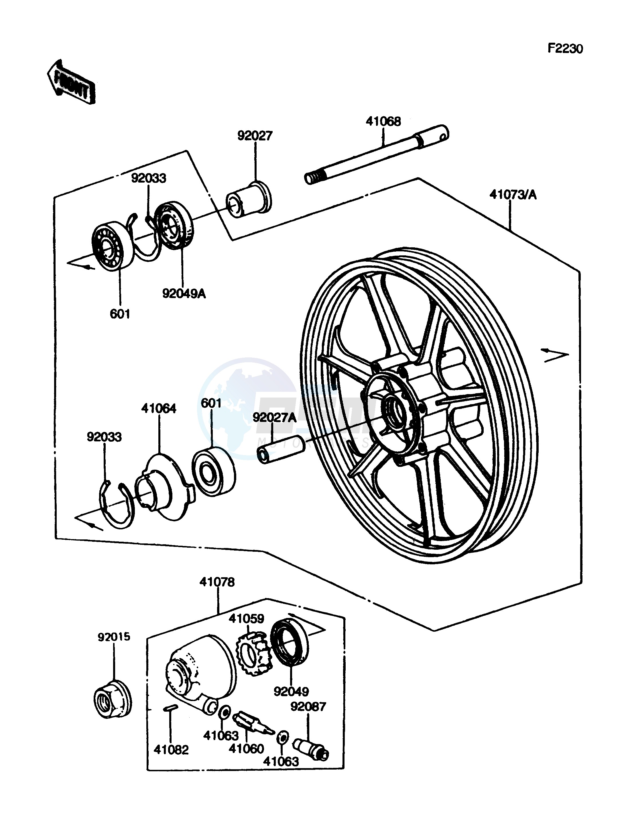 FRONT HUB image