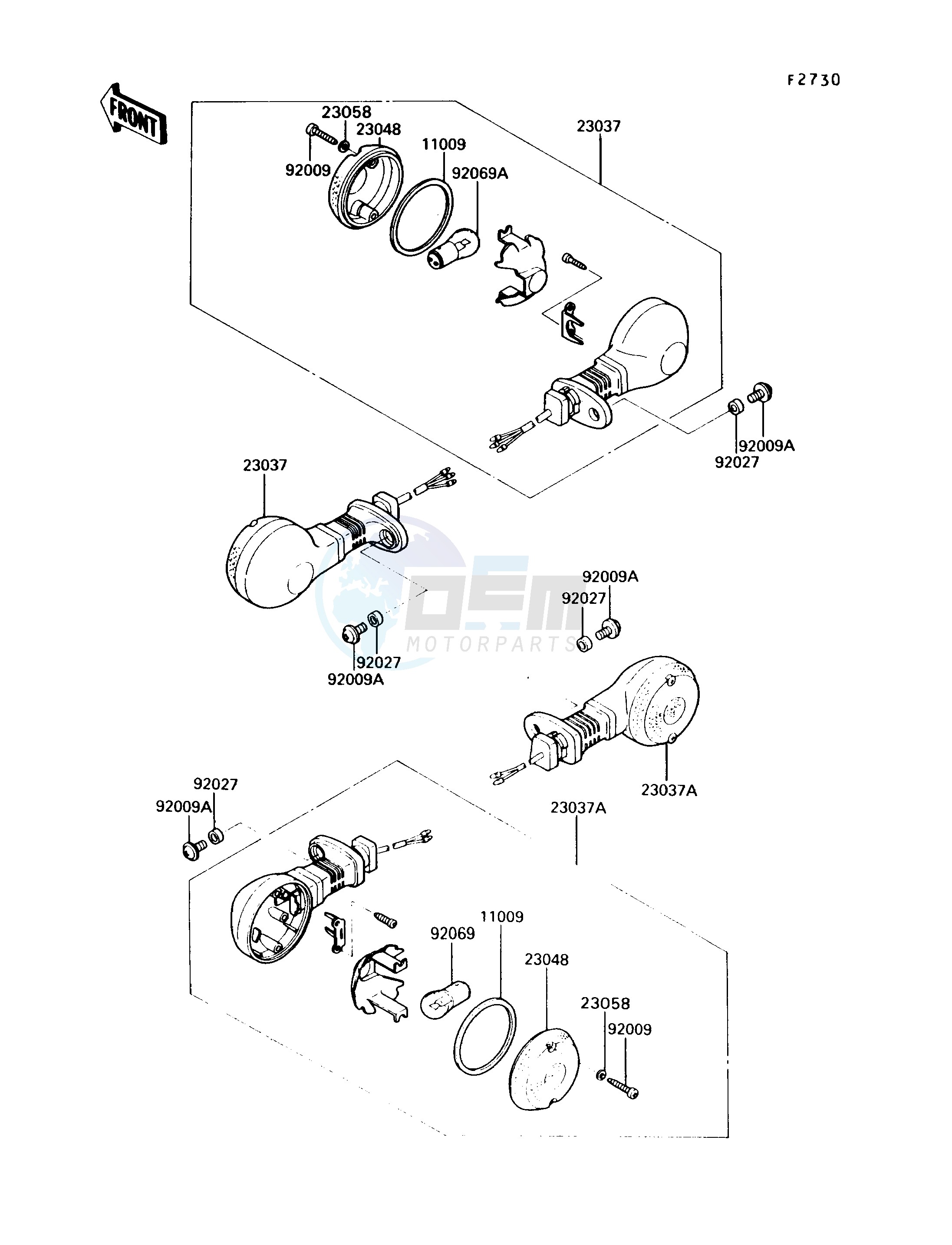 TURN SIGNAL blueprint