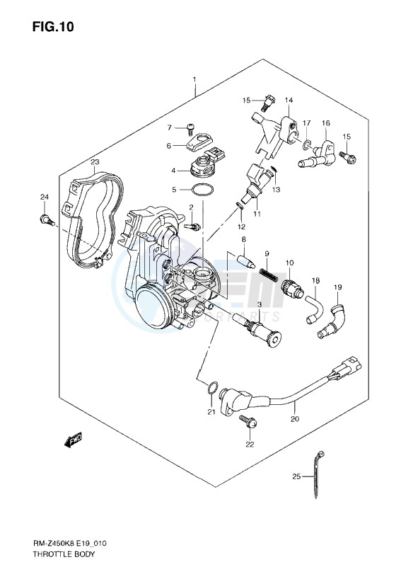 THROTTLE BODY (K8-L0) image