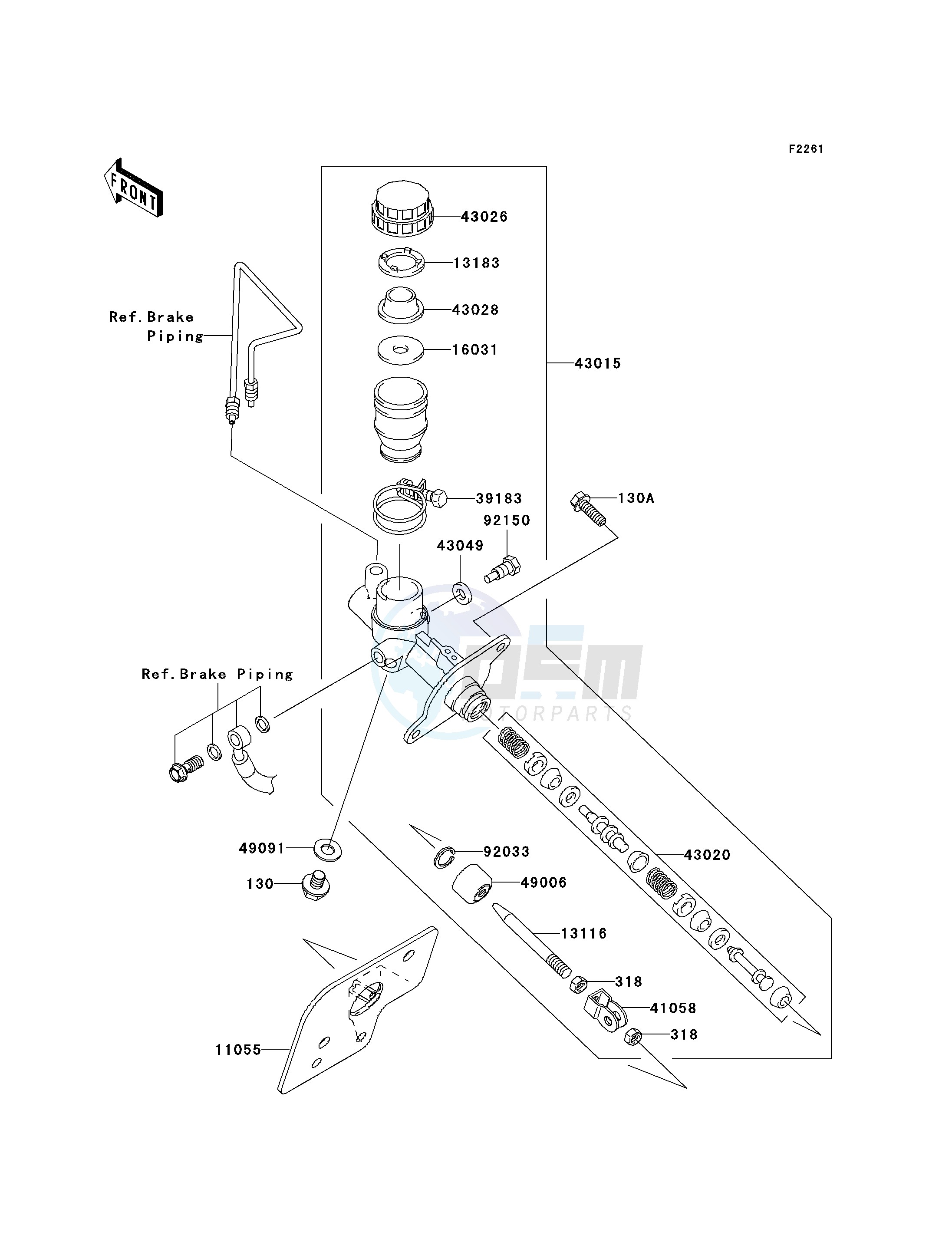 MASTER CYLINDER image