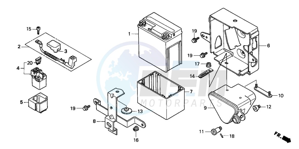 BATTERY/BATTERY BOX image