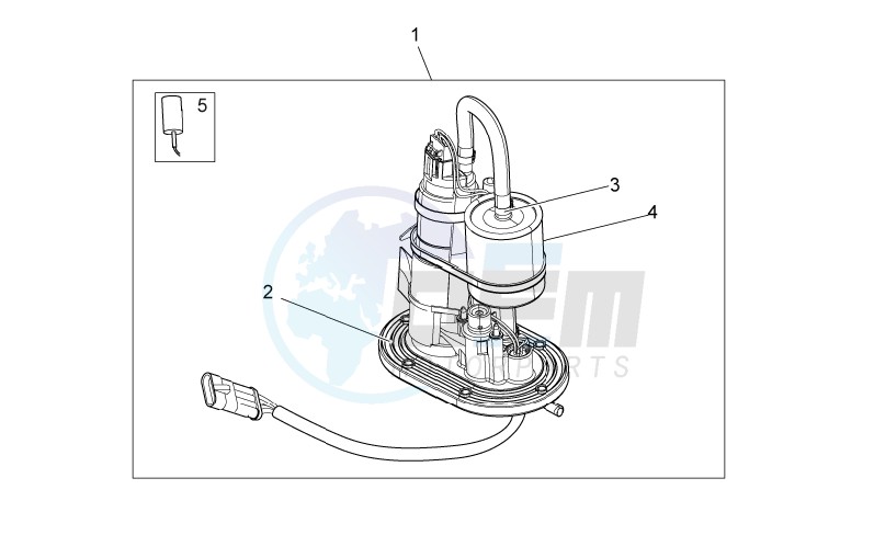 Internal fuel pump image