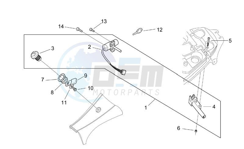 Lock hardware kit blueprint